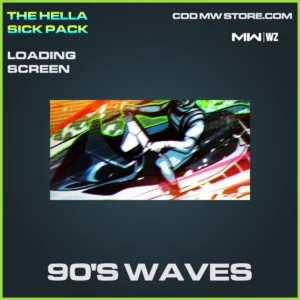 90's Waves Loading Screen in Warzone, MW2 and MW3 The Hella Sick Pack Bundle
