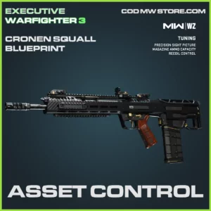 Asset Control Cronen Squall Blueprint Skin in Warzone and MW2 Executive Warfighter 3 Bundle