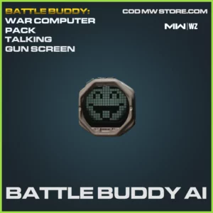 Battle Buddy AI Talking Gun Screen in Warzone, MW2 and MW3 Battle Buddy: War Computer Pack