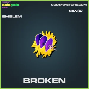 Broken emblem in Warzone, MW2 and MW3 WSOW Solo yolo pack