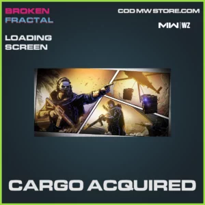 Cargo Acquired Loading Screen in Warzone and MW2 Broken Fractal Bundle