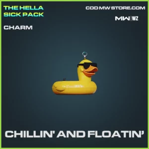 Chillin' and Floatin' Charm in Warzone, MW2 and MW3 The Hella Sick Pack Bundle