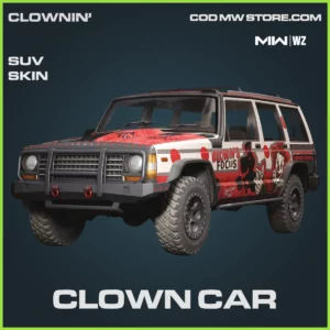 Clown Car SUV Skin in Warzone and MW2 Clownin' Bundle