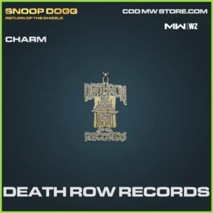 Death Row Records Charm in Warzone and MW2 Snoop Dogg Return of the Shizzle Bundle