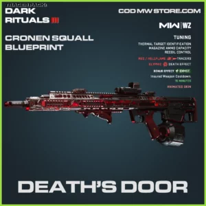 Death's Door Cronen Squall Blueprint Skin in Warzone and MW2 Dark Rituals III Bundle