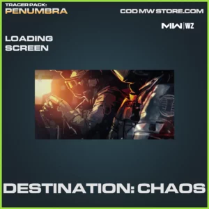 Destination: Chaos Loading Screen in Warzone and MW2 Tracer Pack Penumbra Bundle