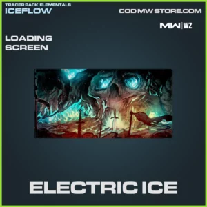 Electric Ice Loading Screen in Warzone and MW2 Tracer Pack Elementals Iceflow Bundle