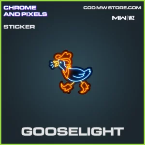 Gooselight sticker in Warzone and MW2 Chrome and Pixels Bundle