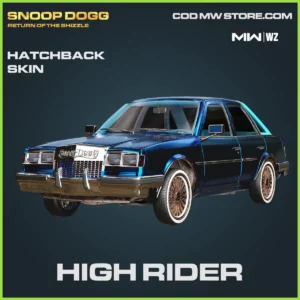 High Rider Hatchback skin in Warzone and MW2 Snoop Dogg Return of the Shizzle Bundle