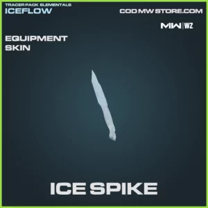 Ice Spike Equipment Throwing Knife Skin in Warzone and MW2 Tracer Pack Elementals Iceflow Bundle