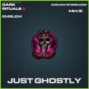Just Ghostly Emblem in Warzone and MW2 Dark Rituals III Bundle