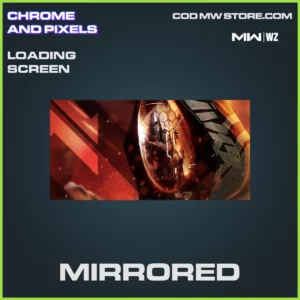 Mirrored Loading Screen in Warzone and MW2 Chrome and Pixels Bundle