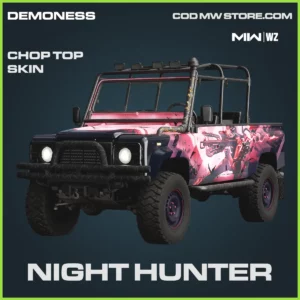 Night Hunter Chop Top Skin in Warzone, MW2 and MW3 Demoness Bundle