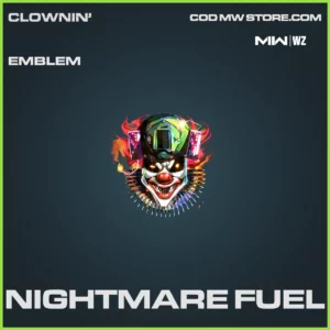 Nightmare Fuel emblem in Warzone and MW2 Clownin' Bundle