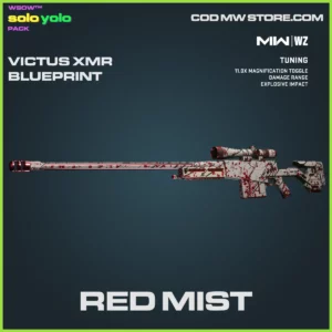 Red Mist Victus XMR Blueprint skin in Warzone, MW2 and MW3 WSOW Solo yolo pack