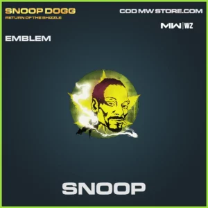 Snoop Emblem in Warzone and MW2 Snoop Dogg Return of the Shizzle Bundle