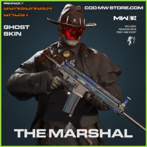 The Marshal Ghost Skin in Warzone and MW2 Pro Pack 7 Gunslinger Bundle