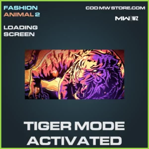 Tiger Mode Activated Loading screen in Warzone, MW2 and MW3 Fresh Fashion Animal 2 Bundle