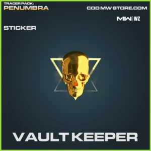 Vault Keeper sticker in Warzone and MW2 Tracer Pack Penumbra Bundle
