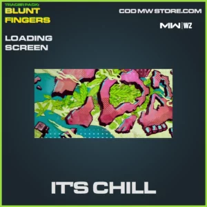 It's Chill Loading Screen in Warzone, MW2, MW3 Tracer Pack: Blunt Fingers Bundle