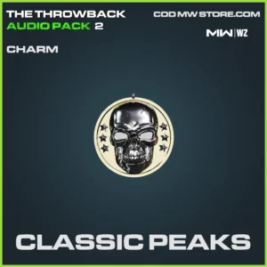 Classic Peaks Charm in Warzone, MW2, MW3 The Throwback Audio Pack 2