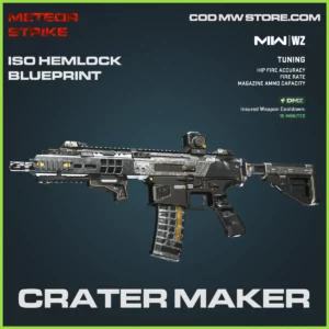 Crater Maker ISO Hemlock Blueprint Skin in Warzone, MW2, MW3 Meteor Strike Bundle