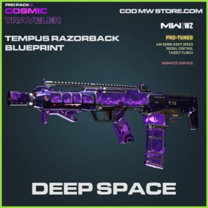 Deep Space Tempus Razorback Blueprint Skin in Warzone, MW2, MW3 Pro Pack 8: Cosmic Traveler Bundle