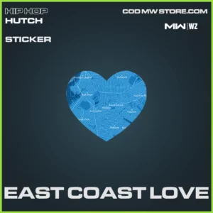 East Coast Love Sticker in Warzone, MW2, MW3 Hip Hop Hutch Bundle