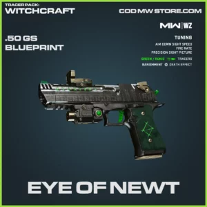 Eye of Newt .50 GS Blueprint Skin in Warzone, MW2, MW3 Tracer Pack: Witchcraft Bundle