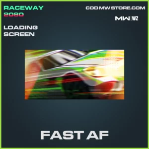 Fast AF Loading Screen in Warzone, MW2, MW3 Raceway 2080 Bundle