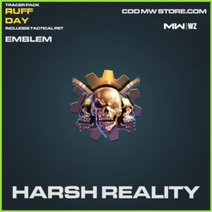 Harsh Reality Emblem in Warzone, MW2, MW3 Ruff Day Bundle