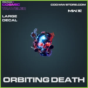 Orbiting Death Large Decal in Warzone, MW2, MW3 Pro Pack 8: Cosmic Traveler Bundle