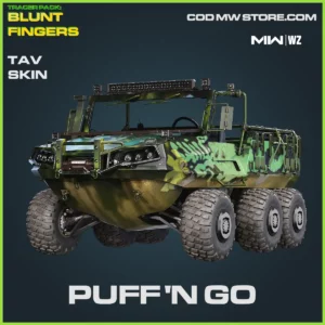 Puff 'N Go TAV Skin in Warzone, MW2, MW3 Tracer Pack: Blunt Fingers Bundle
