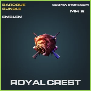 Royal Crest Emblem in Warzone, MW2, MW3 Baroque Bundle