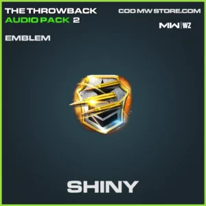 Shiny Emblem in Warzone, MW2, MW3 The Throwback Audio Pack 2