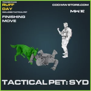 Tactical Pet: Syd Finishing Move in Warzone, MW2 and MW3 Ruff Day Bundle
