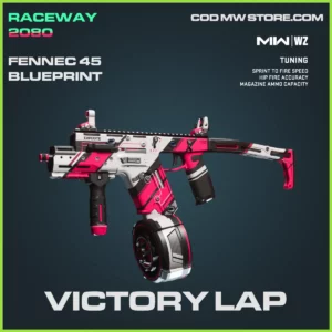 Victory Lap Fennec 45 Blueprint Skin in Warzone, MW2, MW3 Raceway 2080 Bundle