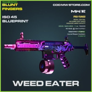 Weed Eater ISO 45 Blueprint Skin in Warzone, MW2, MW3 Tracer Pack: Blunt Fingers Bundle