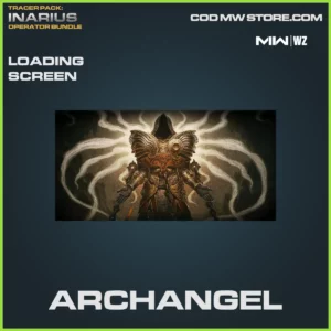 Archangel Loading screen in Warzone, MW2, MW3 Tracer Pack: Inarius Operator Bundle