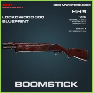 Boomstick Lockwood 300 Blueprint Skin in Warzone, MW2, MW3 Ash Operator Bundle