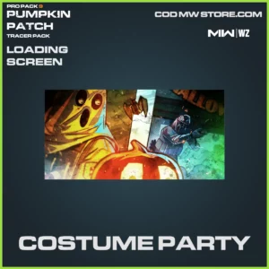 Costume Party Loading Screen in Warzone. MW2, MW3 Pro Pack 9 Pumpkin Patch Bundle