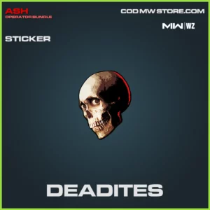 Deadites Sticker in Warzone, MW2, MW3 Ash Operator Bundle