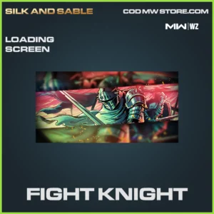 Fight Knight Loading Screen in Warzone, MW2, MW3 Silk and Sable Bundle