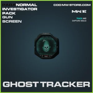 Ghost Tracker Gun Screen in Warzone, MW2, MW3 Paranormal Investigator Pack