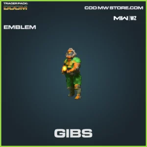 Gibs emblem in Warzone, MW2, MW3 Tracer Pack: Doom Bundle