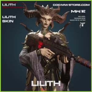 Lilith Diablo IV Skin in Warzone, MW2, MW3 Diablo Lilith Bundle