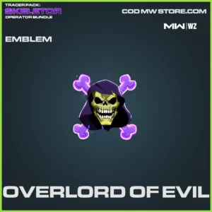 Overlord of Evil Emblem in Warzone, MW2, MW3 Skeletor Operator Bundle