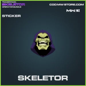 Skeletor He-Man Sticker in Warzone, MW2, MW3 Skeletor Operator Bundle