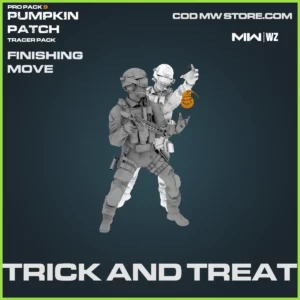 Trick and Treat Finishing Move in Warzone. MW2, MW3 Pro Pack 9 Pumpkin Patch Bundle