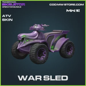 War Sled Skeletor ATV Skin in Warzone, MW2, MW3 Skeletor Operator Bundle